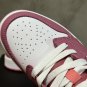 Women Air Jordan 1 Low Desert Berry Coral Chalk 553560-616 Gs Shoes