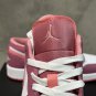 Women Air Jordan 1 Low Desert Berry Coral Chalk 553560-616 Gs Shoes