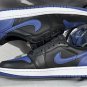 Men's Sneakers Air Jordan 1 Retro Low Black Blue Low Top Basketball Shoes CZ0775-041