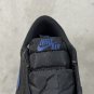 Men's Sneakers Air Jordan 1 Retro Low Black Blue Low Top Basketball Shoes CZ0775-041