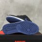 Men's Sneakers Air Jordan 1 Retro Low Black Blue Low Top Basketball Shoes CZ0775-041