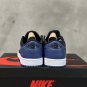 Men's Sneakers Air Jordan 1 Retro Low Black Blue Low Top Basketball Shoes CZ0775-041