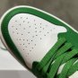 Men's And Women's Models Air Jordan 1 Low Shoes Lucky Green Aquatone Blue DC0774-304
