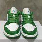 Men's And Women's Models Air Jordan 1 Low Shoes Lucky Green Aquatone Blue DC0774-304