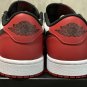 Men's Air Jordan 1 Retro Low OG 'Black Toe' Sneakers CZ0790-106