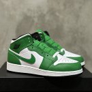 Men's Sneakers Air Jordan 1 Mid Lucky Green Basketball Shoes DQ8423-301