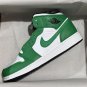 Men's Sneakers Air Jordan 1 Mid Lucky Green Basketball Shoes DQ8423-301