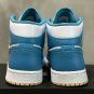 Men's Sneakers Air Jordan 1 Mid Aquatone/Celestial Gold-White DQ8426-400