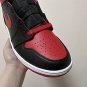 Men's Sneakers Air Jordan 1 Mid "alternate Bred' Black And Red Retro Basketball Shoes DQ8426-060