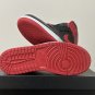 Men's Sneakers Air Jordan 1 Mid "alternate Bred' Black And Red Retro Basketball Shoes DQ8426-060