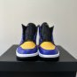 Men's Sneakers Air Jordan 1 Mid &acirc;��Lakers&acirc;�� Dark Concord/Taxi-DQ8426-517