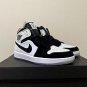 Men's Sneakers Air Jordan 1 Aj1 Mid Diamond Black And White Retro Basketball Shoes DH6933-100