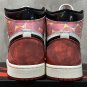 Men's Sneakers Air Jordan 1 High Black and White Red Spiderman Retro Basketball DV1753-601