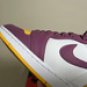 Air Jordan 1 High OG &acirc;��Brotherhood&acirc;�� Retro White Yellow Purple Basketball Shoes555088-706
