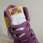 Air Jordan 1 High OG &acirc;��Brotherhood&acirc;�� Retro White Yellow Purple Basketball Shoes555088-706