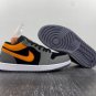 Men's Sneakers Air Jordan 1 Low Black Gray Orange Low Help FN7308-008