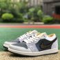 Men's Sneakers Air Jordan 1 Low SE ‘Beaded Swoosh’ Vintage Basketball Shoes DV1762-001