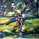 DUAIV (b. 1952), Lithograph "Golf Swing" - Special Edition, Limited Edition