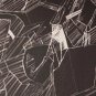 John Byle Signed Lithograph Black & White Abstract Composition w Hebrew Letters
