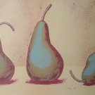Claes Oldenburg Lithograph Three Pears, Still Life, Blind Stamp and Signed