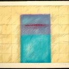 1987, Don Kellogg Cowan, "Terrain V," Signed Abstract Expressionism