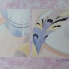 Brian Kelley -Pink Floral Still Life Poster Art Print measuring 19 inches by 39"