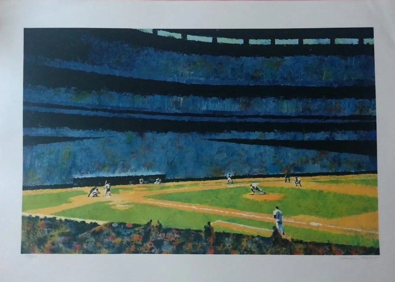 Howard Koslow American Sunday at Shea Limited Edition Art Print, Signed and #