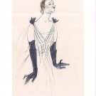 Henri de Toulouse-Lautrec, Yvette Guilbert, Color Lithograph, 24" x 18"