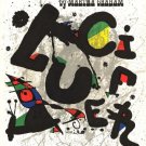 Lucifer, 1975 by Joan Miro Lithograph Art Print Miró Exhibition Poster 21x31.25