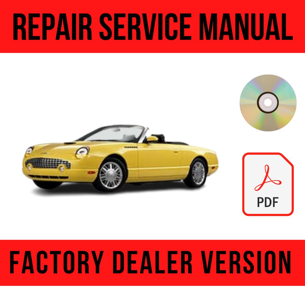 Ford Thunderbird 2002-2005 Factory Repair Manual
