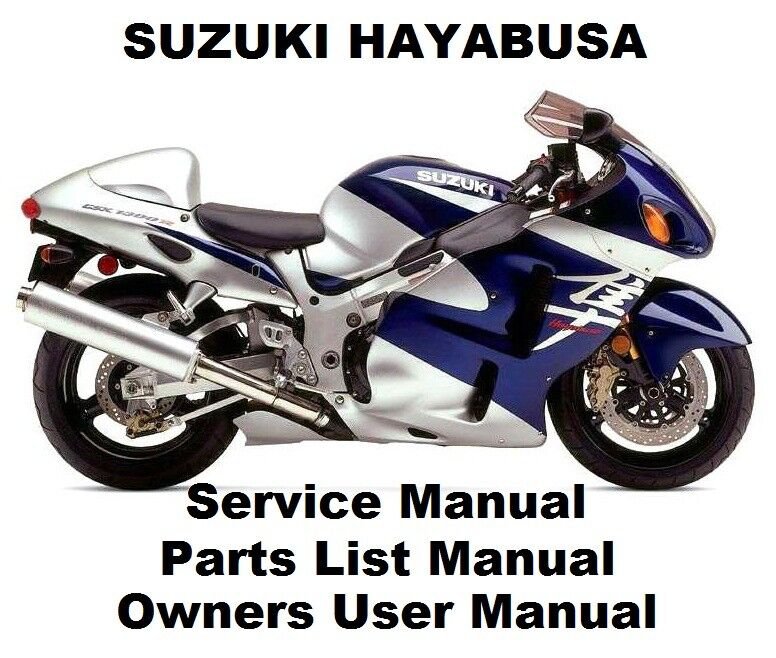 SUZUKI GSX1300R HAYABUSA Owners Service Repair Parts Manual