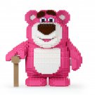 Lotso (Toy Story) Brick Sculpture (JEKCA Lego Brick) DIY Kit
