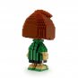 Peppermint Patty (Peanuts) Brick Sculpture (JEKCA Lego Brick) DIY Kit