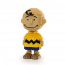Charlie Brown (Peanuts) Brick Sculpture (JEKCA Lego Brick) DIY Kit