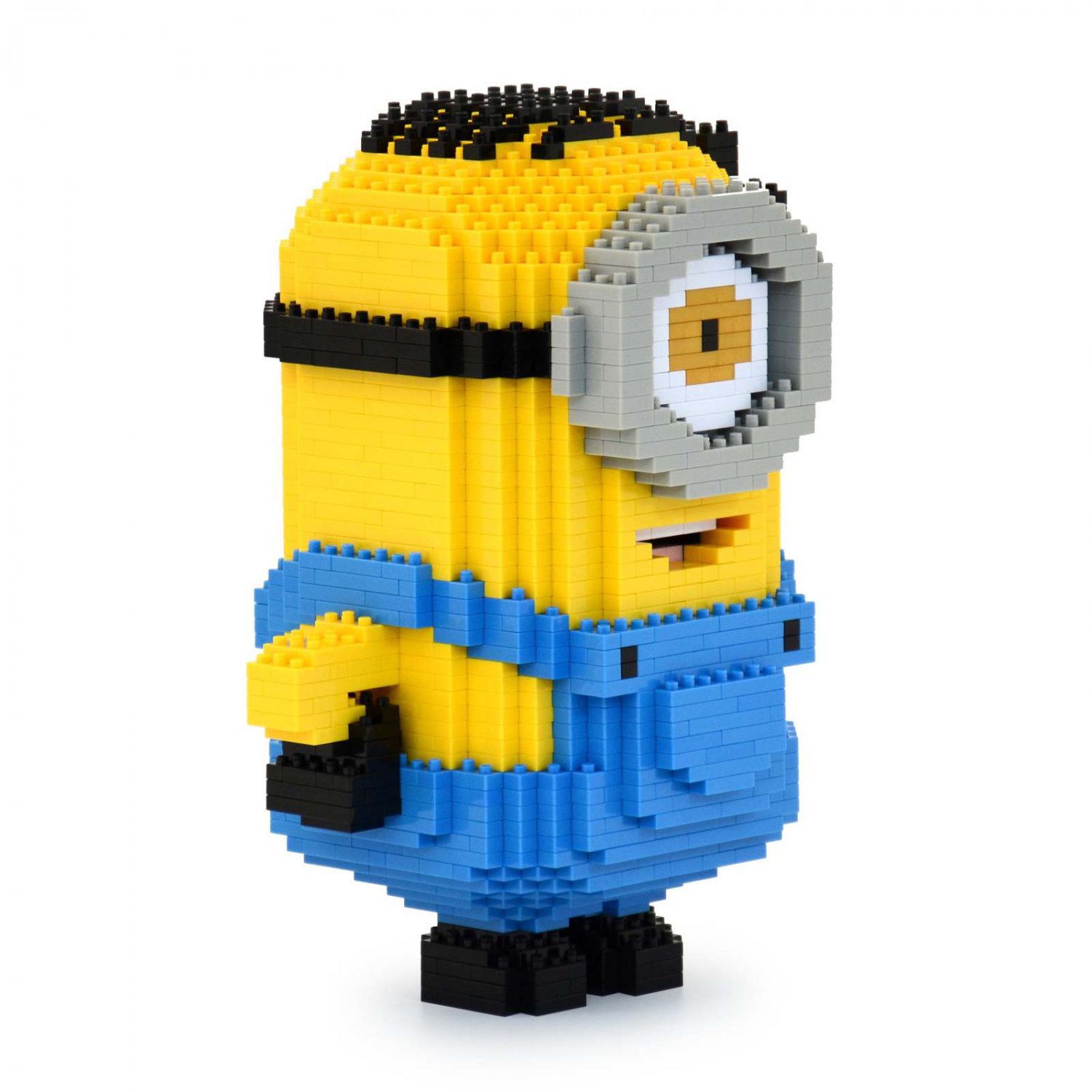 Stuart (Minions) Brick Sculpture (JEKCA Lego Brick) DIY Kit