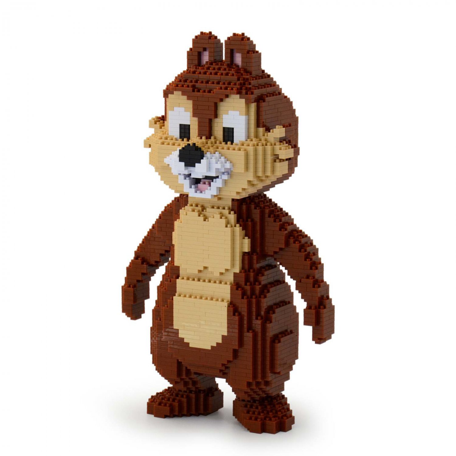 Chip (Chip & Dale) Brick Sculpture (JEKCA Lego Brick) DIY Kit