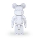 Bearbrick (white) Brick Sculpture (JEKCA Lego Brick) DIY Kit