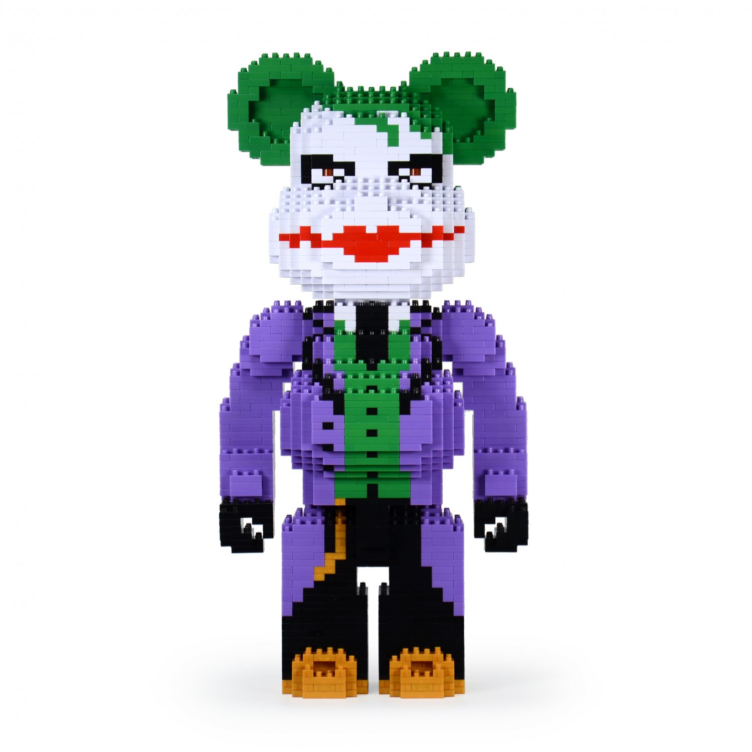 Joker earbrick Brick Sculpture (JEKCA Lego Brick) DIY Kit