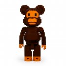 Baby Milo Bearbrick Brick Sculpture (JEKCA Lego Brick) DIY Kit