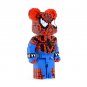 Spiderman Bearbrick Brick Sculpture (JEKCA Lego Brick) DIY Kit