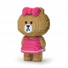 Choco (Line Friends) Brick Sculpture (JEKCA Lego Brick) DIY Kit
