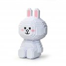 Cony (Line Friends) Brick Sculpture (JEKCA Lego Brick) DIY Kit