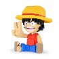 Luffy Brick Sculpture (JEKCA Lego Brick) DIY Kit