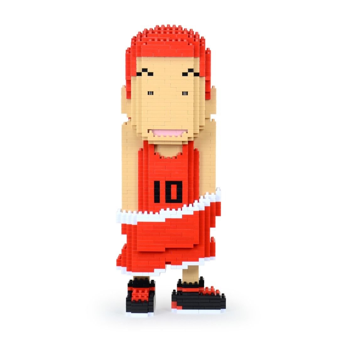 Slam Dunk Brick Sculpture (JEKCA Lego Brick) DIY Kit