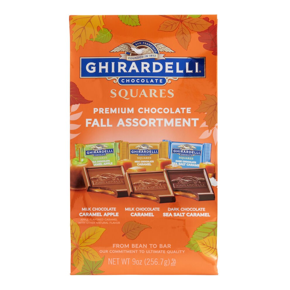 Ghirardelli Fall Assortment Chocolate Squares Bag