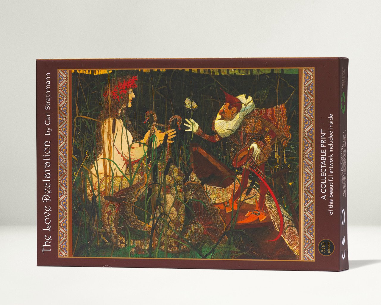 Love Declaration 500pc Jigsaw Puzzle by Art & Fable