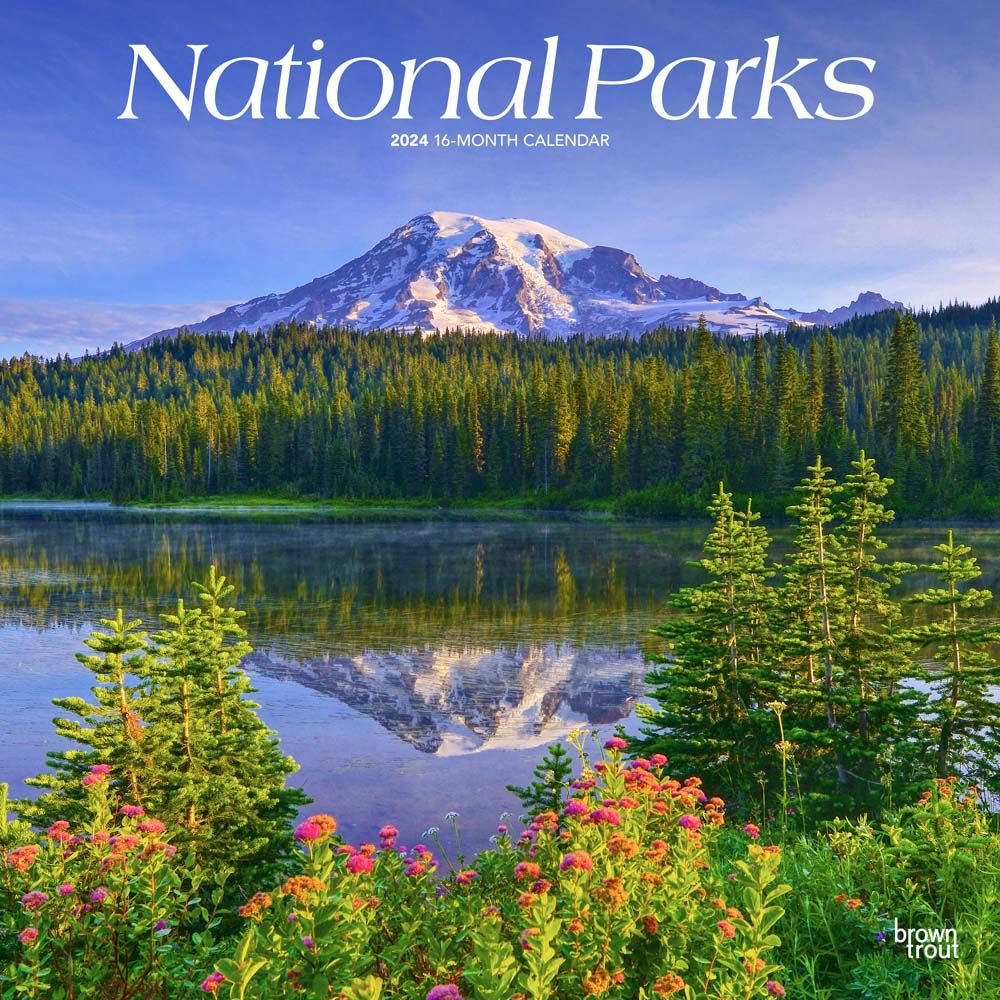 National Parks 2025 Wall Calendar