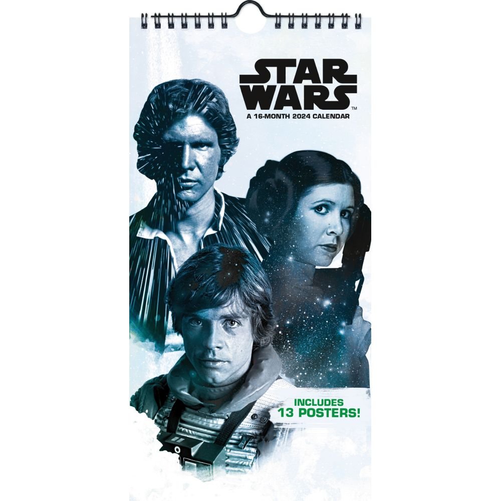 Star Wars 2024 Slim Wall Calendar