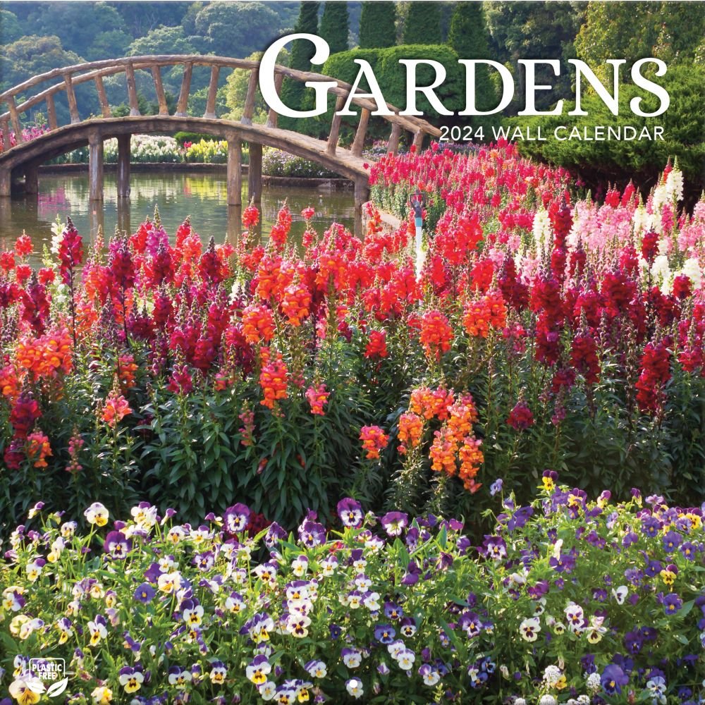 Gardens 2024 Wall Calendar