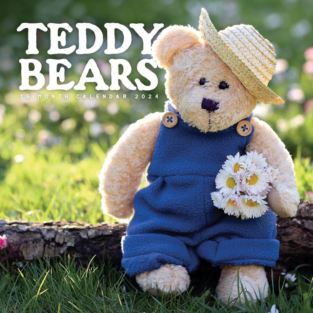 Teddy Bears 2024 Wall Calendar